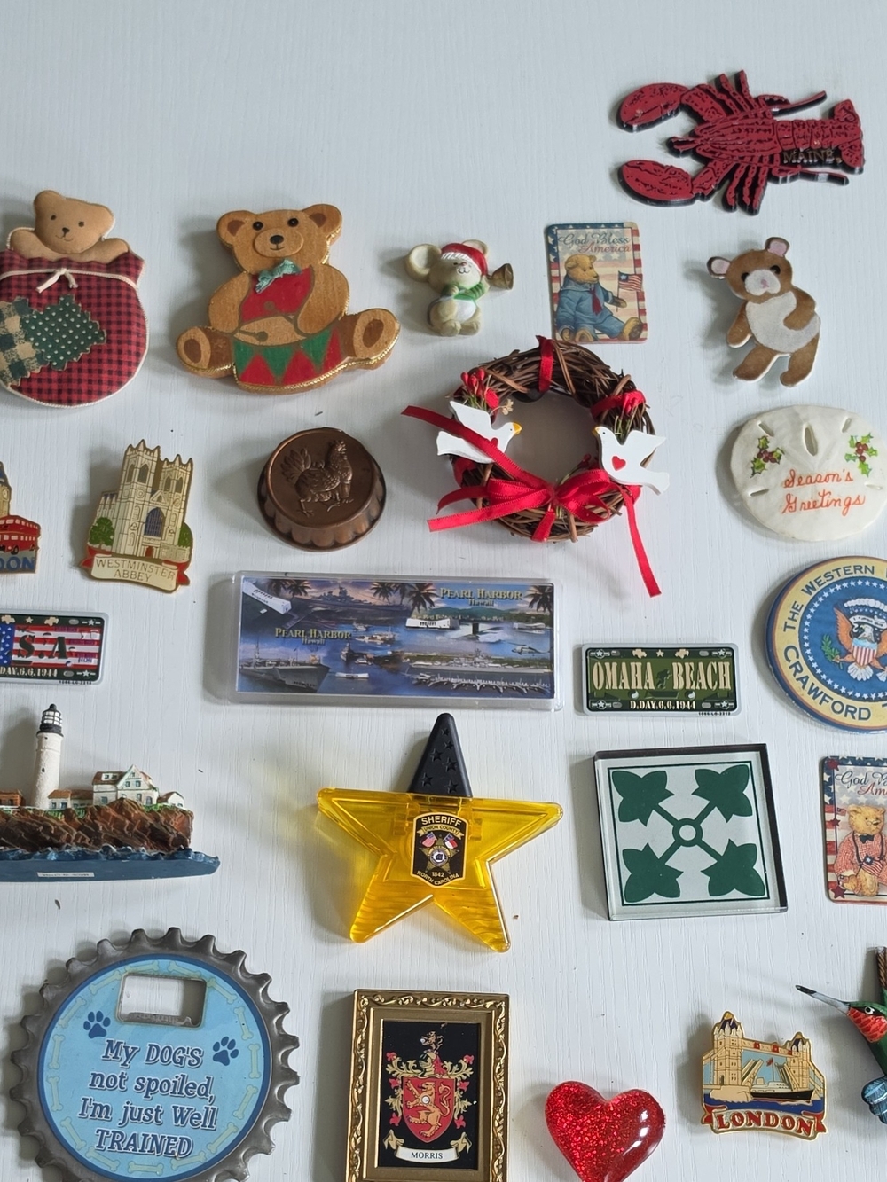 Assorted Decorative Kitchen Magnets